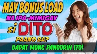 DITOfreeLoad | DITO Load Bonus | DITOsim | DITO | MR.JDEE