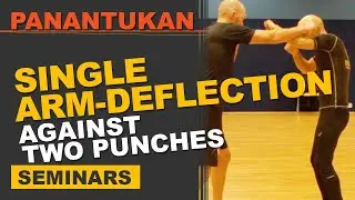 Panantukan: Single Arm-Deflection Against Two Punches
