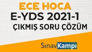 İNGİLİZCE EYDS 2021-1 ÇIKMIŞ SORU ÇÖZÜMÜ | ECE HOCA