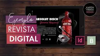 Ejemplo Revista Digital Interactiva con Bütton Publish en Indesign