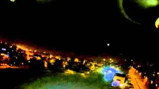 New Year 2015/2016 aerial video  - fireworks in Cracow