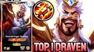 WILD RIFT DRAVEN - TOP 1 DRAVEN GAMEPLAY - CHALLENGER RANKED