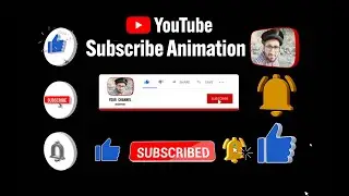 Awesome 3D YouTube Subscribe animation Button