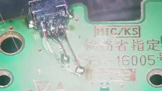 Another Joycon R Buton Repair - Microsoldering