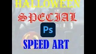 HALLOWEEN SPECIAL SPEED ART