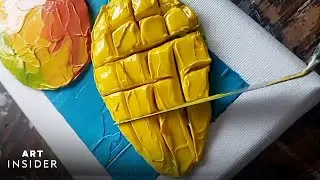 Food Art Made From Thick Paint | Art Insider