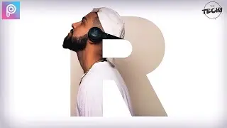 Letter Portrait PicsArt  | How To Make Logo In Picsart | PicsArt Editing Tutorial