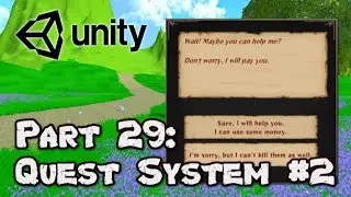 3D Survival Game Tutorial | Unity | Part 29 - Quest System #2