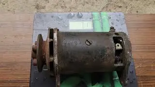 ГЕНЕРАТОР Г22 В РАЗБОР.  1960 ГОД.
