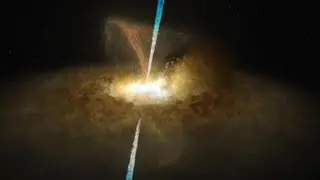 Uncovering a Black Hole in an Immense Dust Cloud