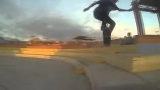 Three tricks ! Brandon Viza !