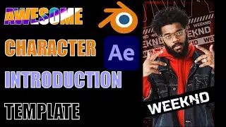 Create yourself an AWESOME Character Intro video Template