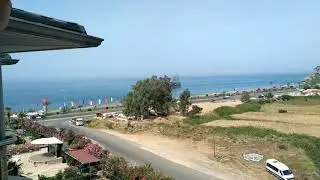 Отель Бич Клаб Доганай вид с балкона