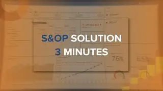 Gagner en efficience & en rentabilité avec le S&OP/IBP  - en 3 Minutes