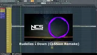 [FLP] Rudelies - Down (FL studio 20 Remake by Ca55ion)