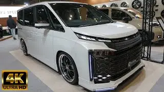 NEW 2023 TOYOTA VOXY White Custom - New Toyota Voxy 2023 - 新型トヨタヴォクシー2023年モデル