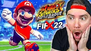 MEGLIO DI FIFA 22!! GIOCO A MARIO STRIKERS PER LA PRIMA VOLTA! (gioco EPICO)