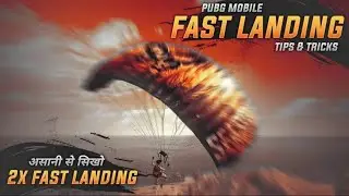 How to Land Fast in PUBG: New State | Tips and Tricks to land faster in PUBG: New State | ÆZHÃR OP