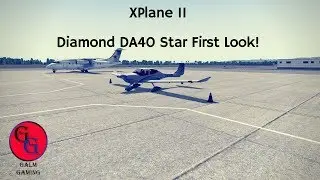X Plane 11 Diamond DA40 First Flight