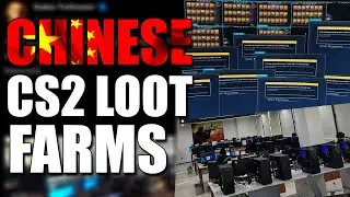 BEHIND THE SCENES OF CS2 CASE DROP FARMS #CS2