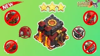 TH10 Attack Without CC  And  Without Siege Machine | Th10 Powerful Attack Without CC Clash Of Clan