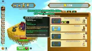 Clicker Heroer console record 