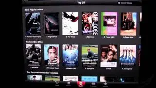 iTunes Movie Trailers iPad App Review - CrazyMikesapps