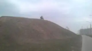 130423 DRZ400SM. Up & down