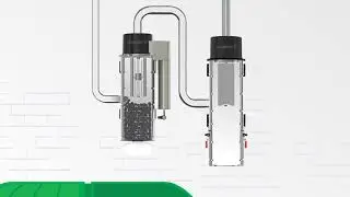 Central Vacuum Drainvac Dumping Separator with Automatic Filter Cleaner