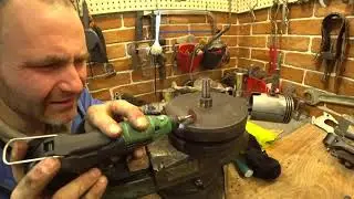 Disassembling the IZH Planeta crankshaft