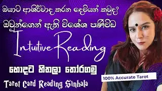 දෙවියන්ගෙන් පණිවිඩයක්! ඔයාට උදව් කරන දෙවියන් කවුද? අනිවර්‍ර්‍යයෙන් බලන්න Blessings Tarot Sinhala