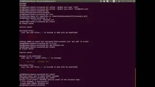 Git Command Line - Lesson 1, Part 2 - Starting a repo and adding files