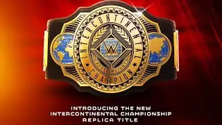 Brand New Intercontinental Championship Now On WWE Shop