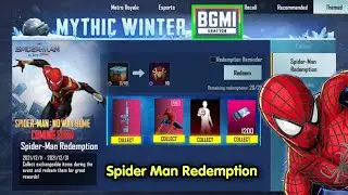 Spider Man Redemption | MYTHIC WINTER - PUBG Mobile & BGMi