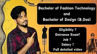 🪡Fashion Designing course details | In Tamil | Bachelor of Fashion Technology| Bachelor of Design |