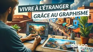 Travaillez de l'étranger grâce au #graphisme. #freelance #entrepreneur #formation #maroc