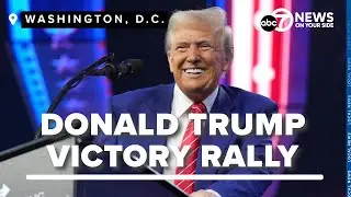 President-Elect Trump holds final 'Victory Rally'