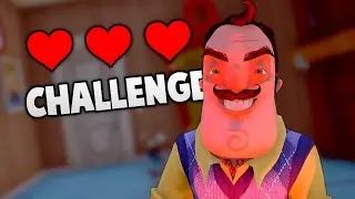 THREE HEARTS & NO CATCH CHALLENGE | Hello Neighbor Challenges (Hello Neighbour Alpha 2 Update)