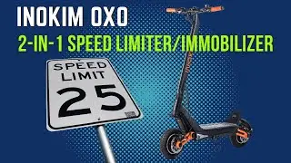 Integrated Immobilizer with Speed Limiter for Inokim OXO E-Scooter: How to Connect