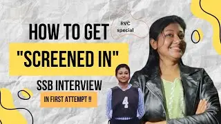 Secret Tips to Crack SSB Screening/RVC SSB Process 2024 in Detail|PPDT Tips|Remount Veterinary Corps