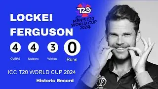 New Zealand vs PNG Amazing bowling by Lockei Ferguson 