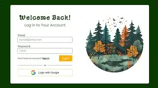 Create a Responsive Login Form with CSS Grid and Flexbox [ HTML & CSS Tutorial ]