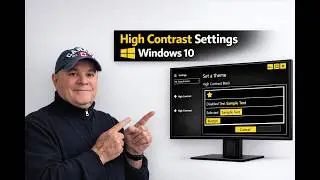 High Contrast Theme in Windows 10 | APTeck Tutorials