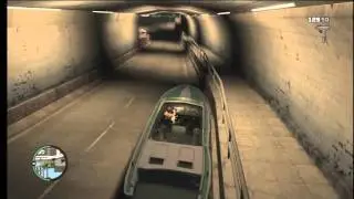 GTA IV - Booth Tunnel Boat Glitch