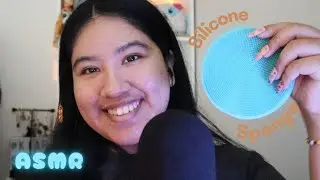 ASMR WITH MY FAVOURITE TRIGGER!! ✨ (silicone sponge)