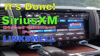 Linkswell And SiriusXM Satellite Radio Using SXV300 Direct Tuner
