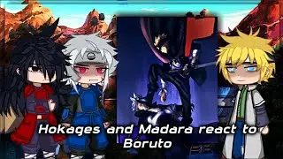 All Hokages & Madara React to BORUTO Uzumaki 😱💥 | Gacha Club Reaction 🇺🇸/🇧🇷