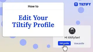 Edit Your Tiltify Profile | Tiltify