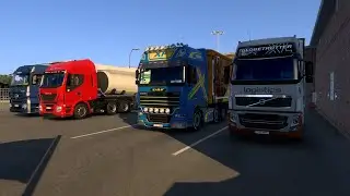 DAF XF 105   Vaxjo to Uppsala