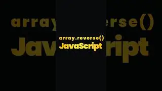 JavaScript Reverse Method 
